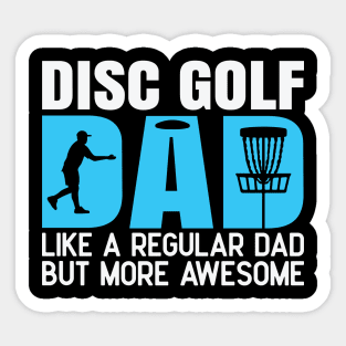 Disc Golf DAD Sticker